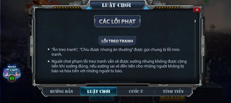 Luật chơi game chắn hiệu quả