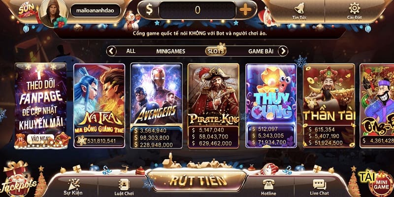 Bộ sưu tập game nổi bật của Sunwin